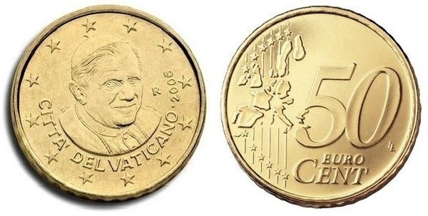 50 euro cent (Benedict XVI)