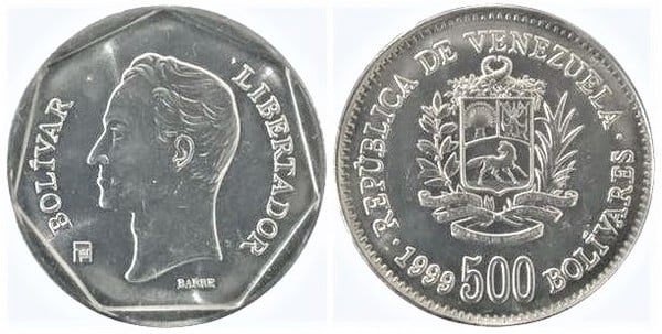 500 bolívares