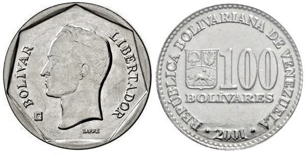 100 bolívares