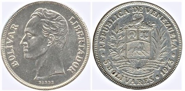 5 bolívares