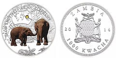 1000 kwacha (Endangered Animals: Asian Elephant)