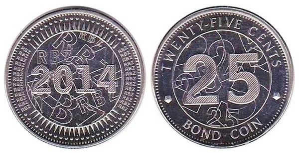 25 cents (Currency-Bond)